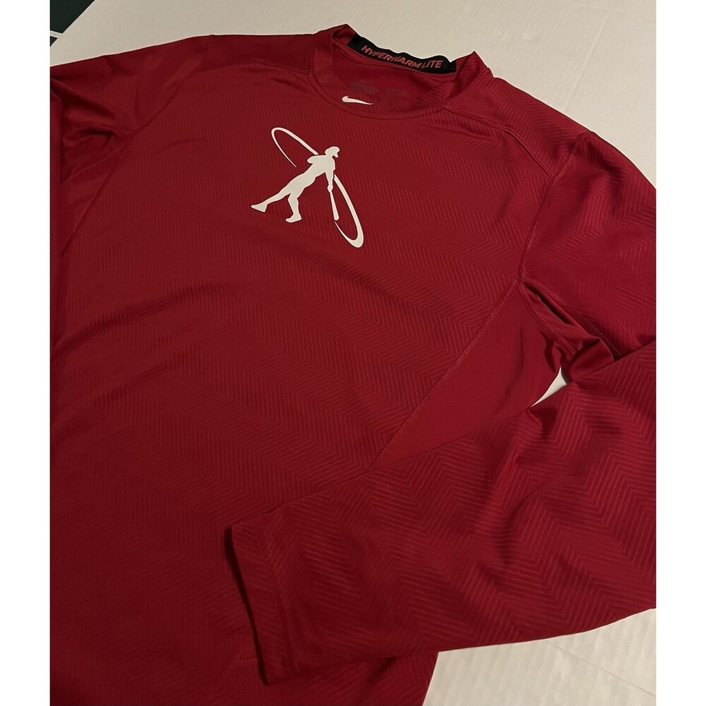 Nike Pro Combat Swingman Ken Griffey Performance Baseball Shirt XL Dri-Fit Red